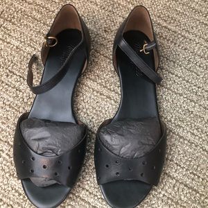 Madewell Holepunch Flat Sandal 7.5
